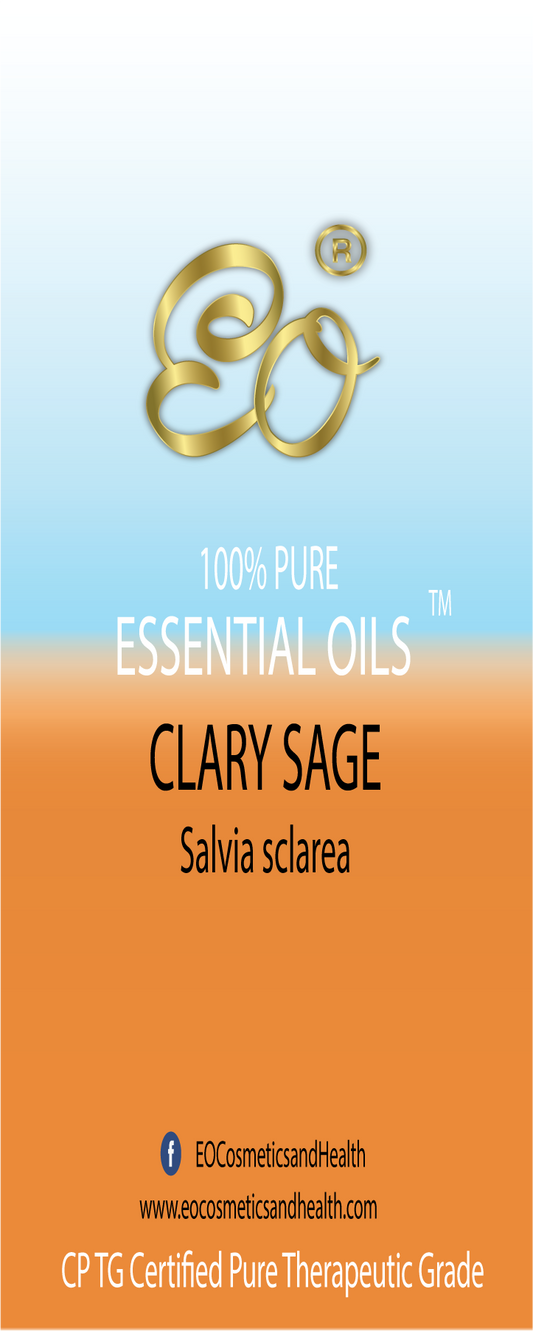 Clary Sage | Salvia sclarea | 100% Essential Oil | Eo Cosmetics and Health