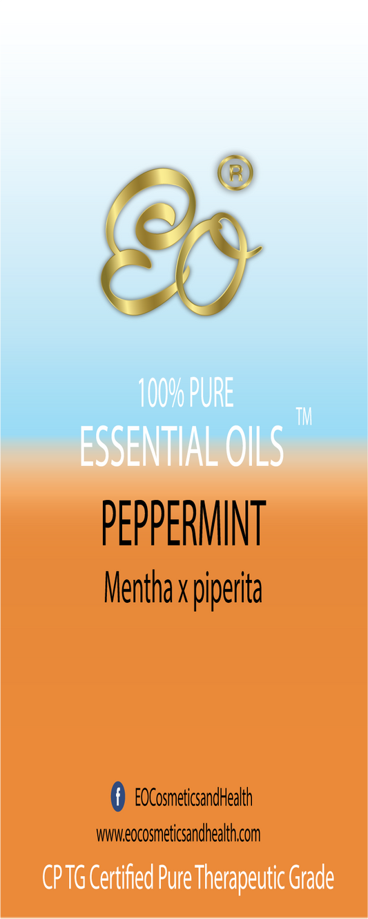 Peppermint | Mentha x piperita | 100% ESSENTIAL OIL | Eo Cosmetics and Health