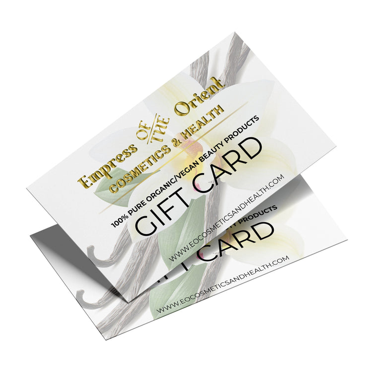 EO Cosmemetics and Health Gift Cards