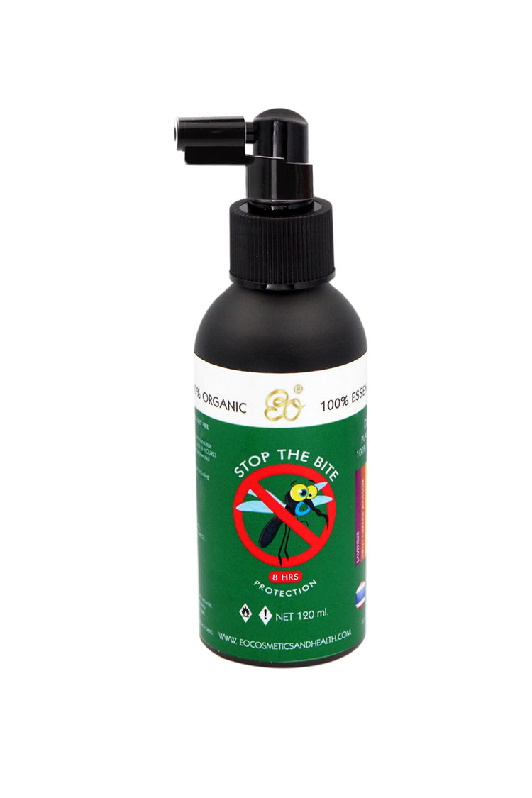 STOP THE BITE MOSQUITO REPELLENT | 100% ESSENTIAL OIL | DEET FREE | EO Cosmetics & Health