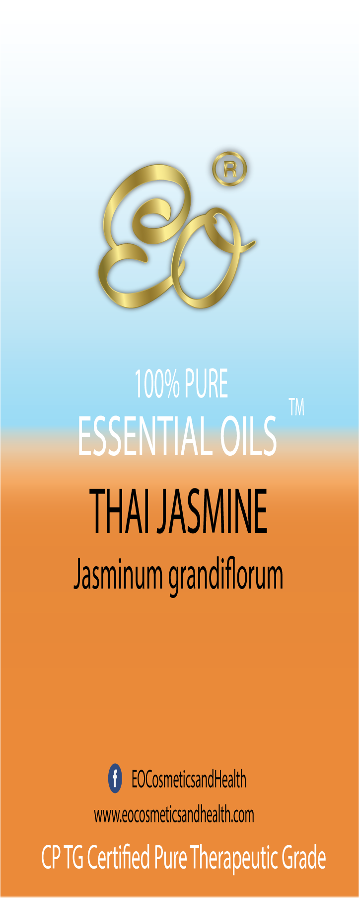 Thai Jasmine | Jasminum grandiflorum 100% ESSENTIAL OIL | Eo Cosmetics and Health