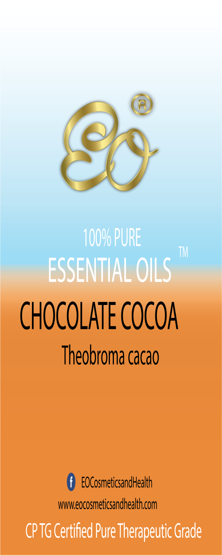 Chocolate Cocoa | Theobroma cacao | 100% ESSENTIAL OIL | Eo Cosmetics and Health