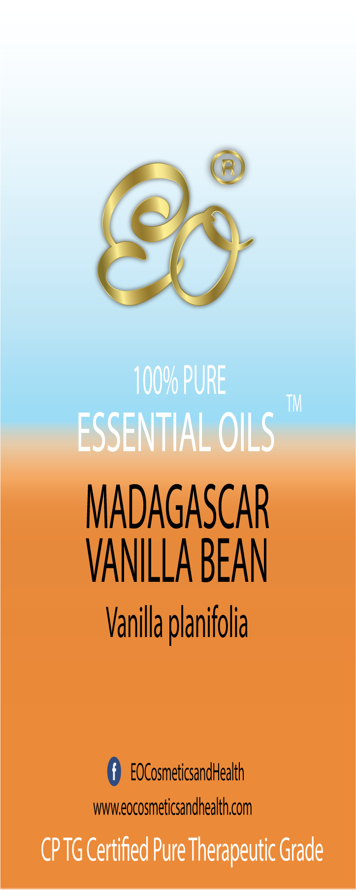 Madagascar Vanilla Bean | Vanilla planifolia 100% ESSENTIAL OIL Eo Cosmetics and health