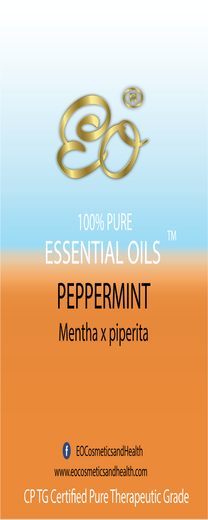Peppermint | Mentha x piperita | 100% ESSENTIAL OIL | Eo Cosmetics and Health