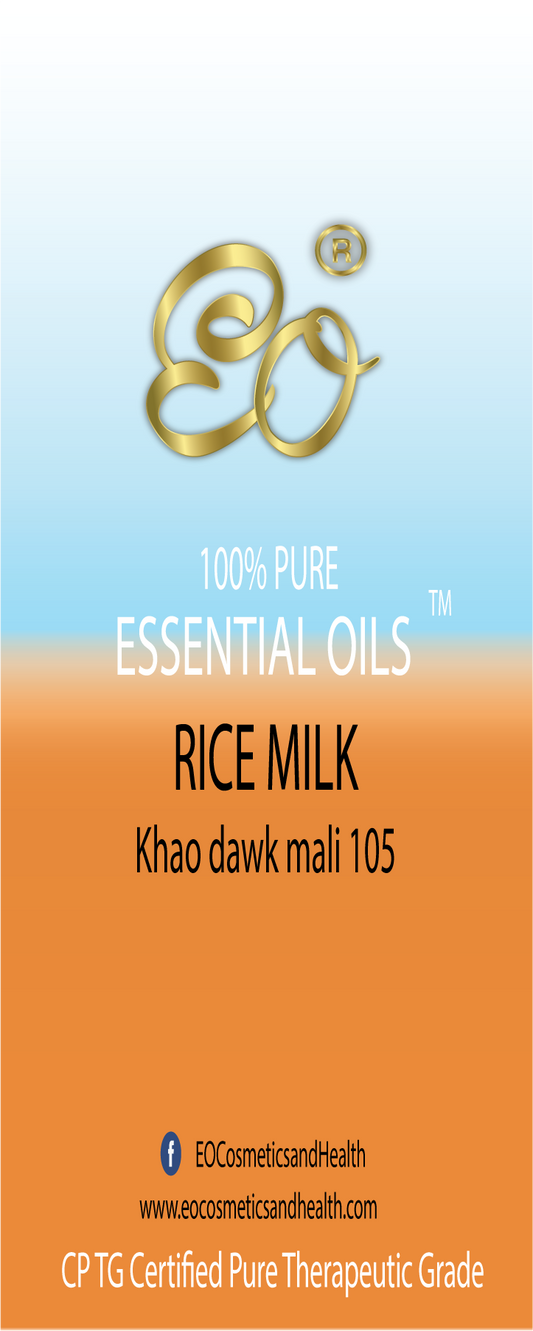 Rice milk | Khao Dawk Mali 105 100% ESSENTIAL OIL | Eo Cosmetics and Health