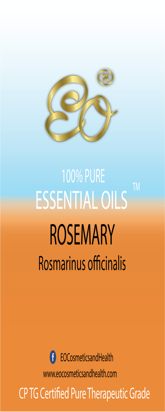 Rosemary | Rosmarinus officinale | 100% ESSENTIAL OIL | Eo Cosmetics and Health