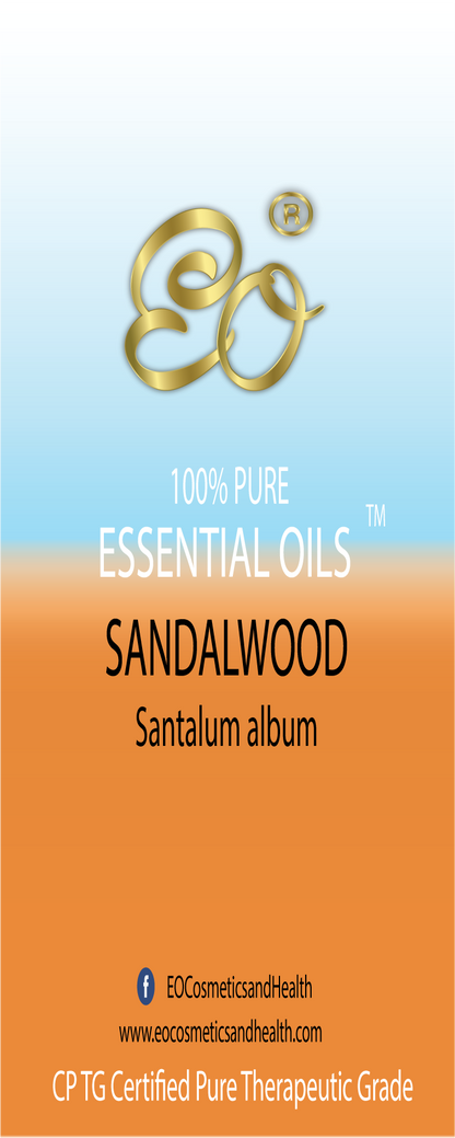 Sandalwood | Santalum album 100% ESSENTIAL OIL | Eo Cosmetics and Health